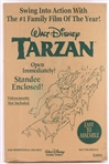 1999 Walt Disney Tarzan MIB Home Video Standee Display (Original 21"X32" Carton)