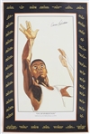 1995 Oscar Robertson Milwaukee Bucks 15"x23" HOF Induction Print (JSA)
