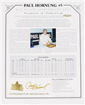1999 Paul Hornung Green Bay Packers Signed 19X24 LE Lithograph (JSA) 
