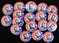 1960s Mint Unused Old Store Stock Robert F Kennedy 3.5" Pinback Buttons (Lot of 18)