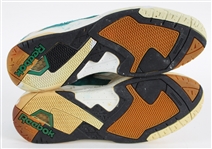 1993 Sawn Kemp Seattle Supersonics Signed Reebok Game Worn Sneakers (MEARS LOA) *JSA*