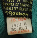 1993 Sawn Kemp Seattle Supersonics Signed Reebok Game Worn Sneakers (MEARS LOA) *JSA*