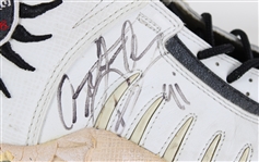 1997-98 Dennis Rodman Chicago Bulls Signed Converse Game Worn Sneakers (MEARS LOA) *JSA*