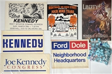 1960s-2017 Presidential Campaign 22"x28" Broadsides w/ JFK, LBJ, Obama & more (Lot of 70+)