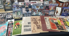 1960s-2000s Baseball, Football, Basketball Collection (Lot of 40+)