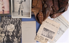 1940s-90s All American Girls Professional Baseball League Photos, Scrapbook, and more (Lot of 17)