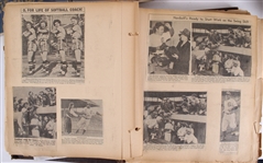 1940s-90s All American Girls Professional Baseball League Photos, Scrapbook, and more (Lot of 17)