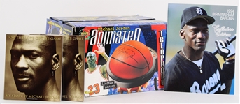 1990s Michael Jordan Animated Telephone and Books (Lot of 4)