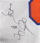 2000-01 Latrell Sprewell New York Knicks Signed Game Worn Home Jersey (MEARS A5 / JSA)