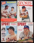 1950s Sport and Baseball Magazines (Lot of 4)