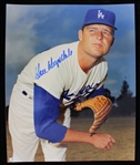 1956-69 Don Drysdale LA Dodgers Signed 8" x 10" Photo (JSA)
