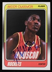 1988 Akeem Olajuwon Houston Rockets Signed Fleer #53 Card (JSA) 