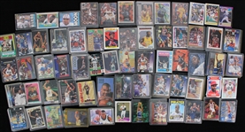 1980's-90s Baseball Football Basketball Trading Card Collection - Lot of 200+ w/ Numerous Hall of Fame Rookie Cards & More