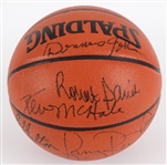 1986 NBA Champion Boston Celtics Multi Signed ONBA Stern Basketball w/ Larry Bird, Kevin McHale, Robert Parish, Bill Walton & More (JSA) 32/500