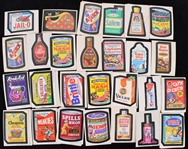 1970s Topps Wacky Pack Parody Stickers (Lot of 25+)