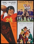 1929-1945 Football Programs (Lot of 24)