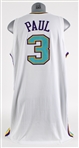2006 Chris Paul New Orleans / Oklahoma City Thunder Game Worn Alternate Jersey (MEARS A5) Rookie Season