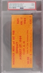 1969 (Aug 17) Woodstock Max Yasgurs Farm Full Ticket (PSA Slabbed Good 2)