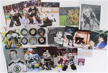 1990s-2000s Brian Grouta, Mike Dunham Signed Hockey Pucks, 8"x10" Photos & more (Lot of 17)