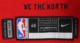 2019-20 Patrick McCaw Toronto Raptors Signed Icon Edition Game Worn Jersey (MEARS LOA)