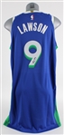 2022-23 AJ Lawson Dallas Mavericks Signed Game Worn City Edition Jersey (MEARS LOA)