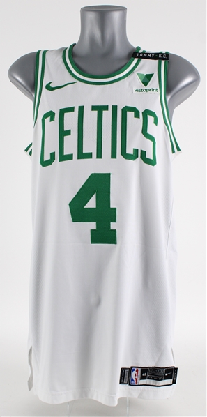 2020-21 Carsen Edwards Boston Celtics Signed Game Worn Association Edition Jersey (MEARS LOA)