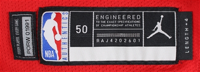 2020-21 Nassir Little Portland Trail Blazers Signed Game Worn Statement Edition Jersey (MEARS LOA)