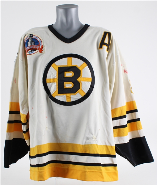 1990 Cam Neely Boston Bruins Game Worn Home Jersey (MEARS A10)