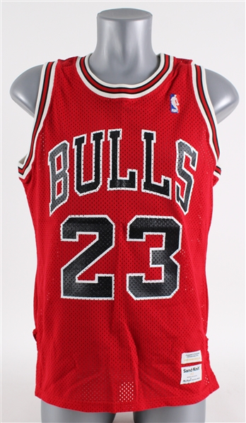 1986-88 Michael Jordan Chicago Bulls Road Retail Jersey
