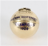 1928-1929 Coach George F Veenker Michigan Basketball 3/4 Pendant 