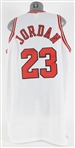 1997-98 Michael Jordan Chicago Bulls Pro Cut Home Jersey (MEARS LOA)