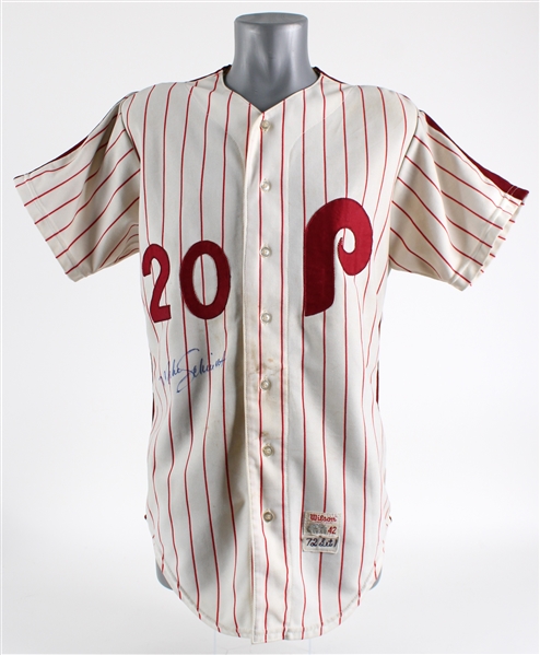 1972 Roger Freed Philadelphia Phillies Home Jersey (MEARS LOA)(JSA)