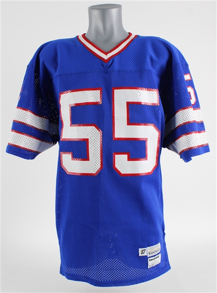 1987 Cornelius Bennett Buffalo Bills Rookie Home Jersey (MEARS LOA)