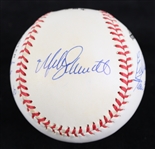 1989-94 Hank Aaron, Reggie Jackson, Willie Mays & more Multi Signed HR Slugger Baseball (JSA) 