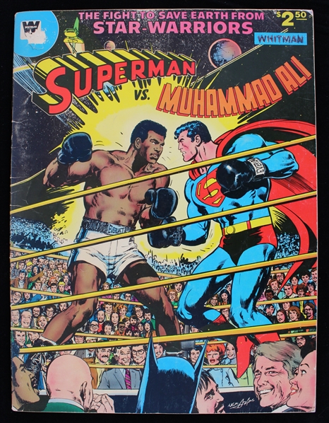 1978 Superman vs Muhammad Ali DC Comics Whitman Vol 7 No C-56