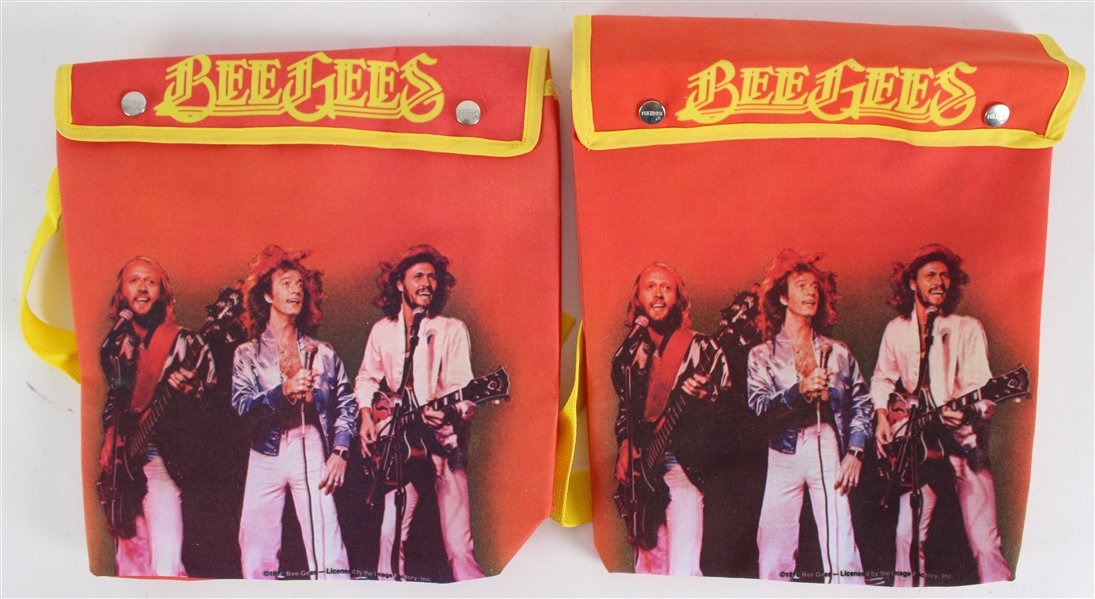 1970s Bee-Gees Thermos Canvas Bags (Lot of 2)