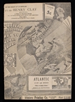 1939 Official Scorecard Memphis vs Nashville 