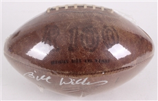 1970's Bill Willis Cleveland Browns Signed Rawlings R100 Football (JSA)