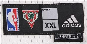 2009-13 Brandon Jennings Milwaukee Bucks Signed Jersey (JSA)