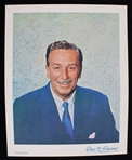 1960s Walt Disney Productions 8"x10" Walt Disney Print 