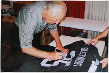 2000's Fred Biletnikoff Oakland Raiders Signed Jersey (JSA)