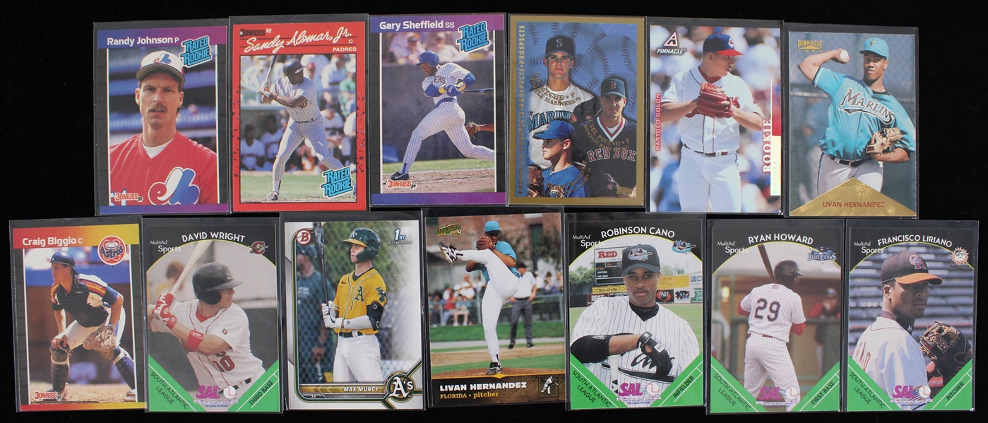 1980s-2000s MLB Rookie Cards (Lot of 13)