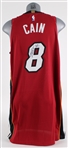 2023-24 Jamal Cain Miami Heat Signed Statement Edition Game Worn Jersey (MEARS LOA)
