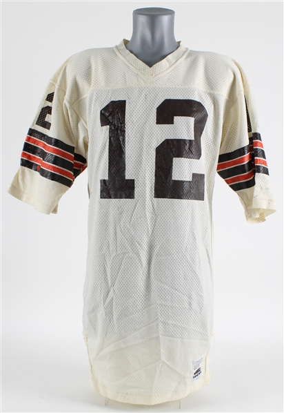 1981 Rick Trocano Cleveland Browns Game Worn Jersey (MEARS LOA) 