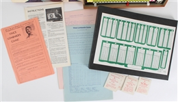 1970 Vince Lombardi's Game Research Games Inc. Board Game 