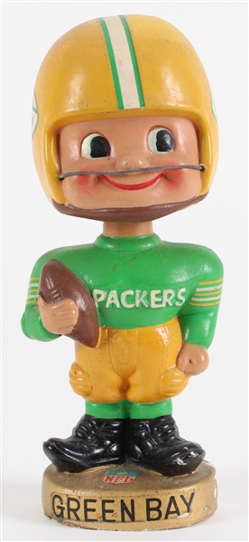 Vintage Green Bay Packers 7" Bobblehead