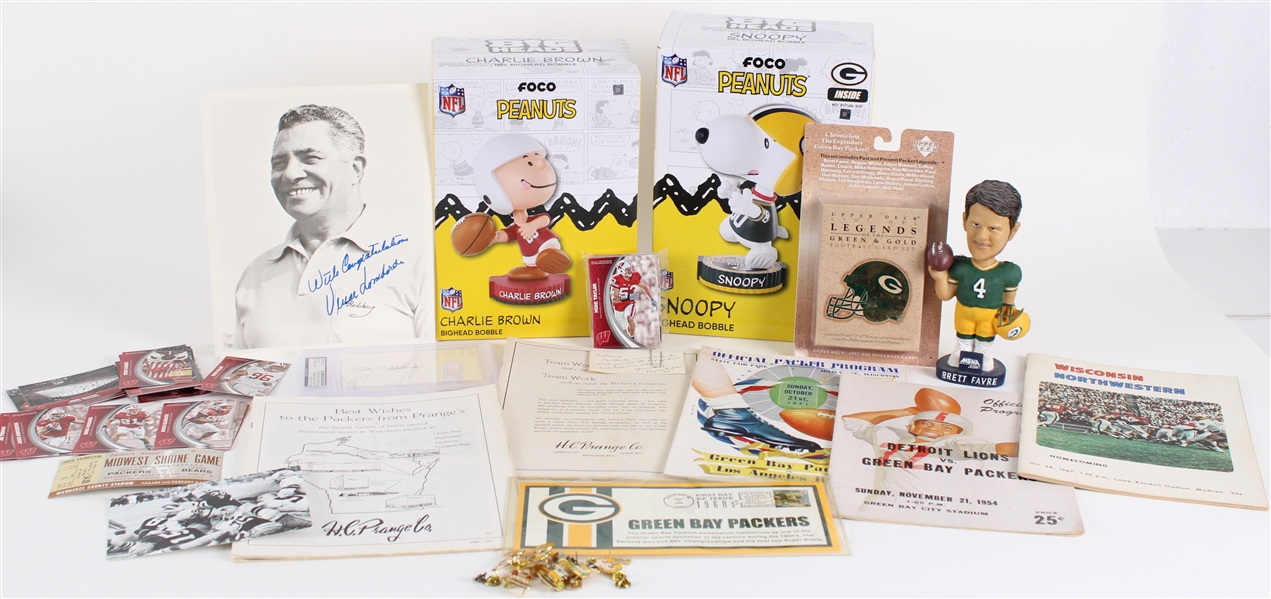 1950s-2020s Green Bay Packers Collection (Lot of 40+)