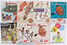 1950s Milwaukee Braves Yearbooks, Scorecards and more (Lot of 25+) 