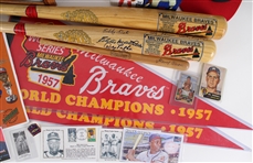 1950s-2000s Milwaukee Braves Collection (Lot of 75+)