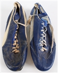 1984 circa Lee Smith Chicago Cubs Game Worn Cleats (MEARS LOA)